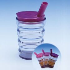 Schnabelbecher mit Deckel und Temperaturwarnung Trinkbecher Senioren Trinkhilfe