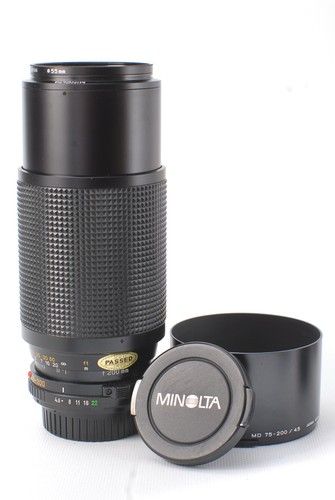 Minolta zoom 75 - md, 4,5/75-200mm
