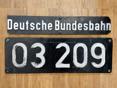 Original lokschilder - original,