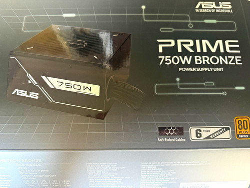 Asus prime 750w plus bronze - 750w,