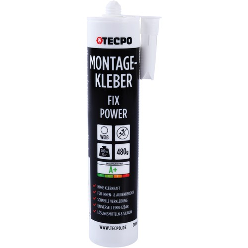 Tecpo montagekleber fix - montagekleber, power