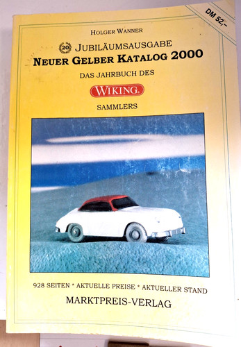 Wiking neuer gelber katalog - wiking, "neuer