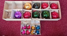 sehr alte Christbaumkugeln