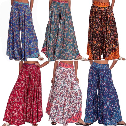 Weite palazzo hosen mit - weite,