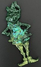 Deko Handgefertigt Grinch Harz Weihnachten Nikolaus Unikat Resin Handmade Rar