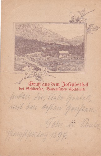 Gruss aus schliersee - aus,