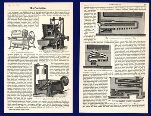 Brotfabrikation druck anno - brotfabrikation,