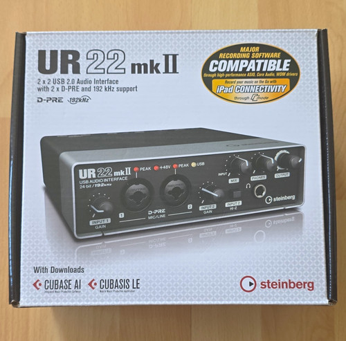 Steinberg ur22mkii usb audio - ur22mkii,
