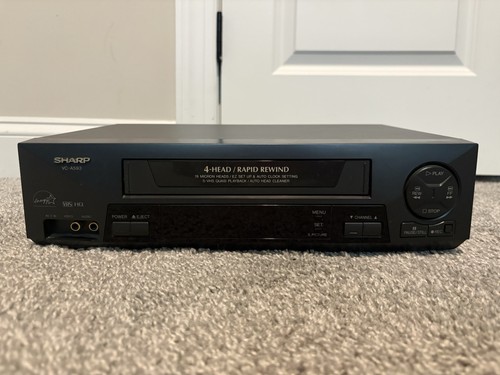 Sharp a593u vhs vcr - sharp, video