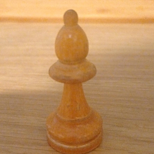 Schachfigur springer holz - schachfigur,