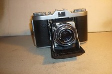 Schöne Kamera Belca Beltica II lens Carl Zeiss Jena Q1 Tessar 2,8/50 red T !