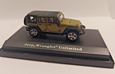 Masterpiece 87080 Jeep Wrangler Unlimited 4-Door Grün-Met. Box sehr selten OVP