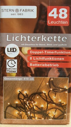 Led lichterkette dual timer - led,