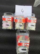 Metafranc Schrankverbinder Kunststoff weiß 4 Packungen  / BWRegK1Nr4