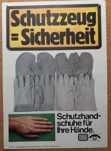 Plakat deutsche bundesbahn - plakat,