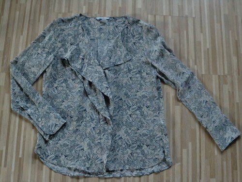 Seiden bluse chiffonbluse - seiden,