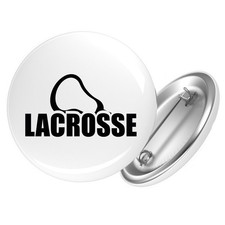 Button Lacrosse Schriftzug