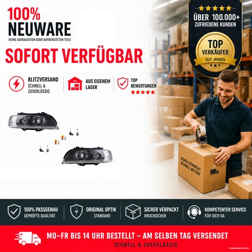 Scheinwerfer set halogen - scheinwerfer,