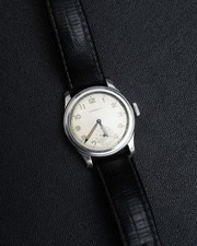 Longines Sei Tacche Armbanduhr 1943 34mm Militär WWII CAL 12.68z