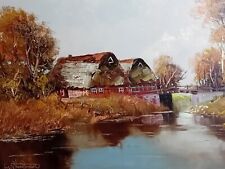 Original Ölgemälde auf Leinwand, ERICH ZIMMERMANN 