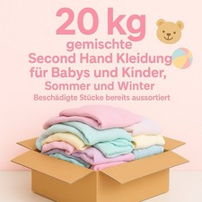 20kg Kleidung Baby Kinder Second Hand Kleiderpaket Jungen Mädchen versch. Größen