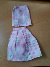 Barbie Kleinung- Rock und Oberteil - Vintage 70er Jahre