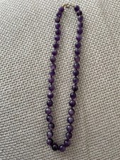 Damen Halskette Amethyst -