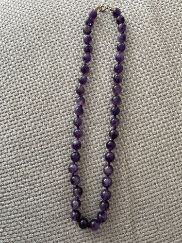 Damen halskette amethyst - damen,