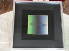 Victor Vasarely hochwertiger Kunstdruck (B)
