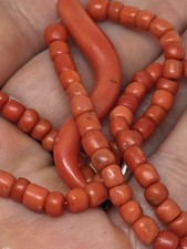 Korallen Kette mit großer