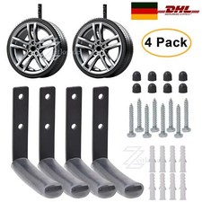 Reifenhalter Wand Felgenbaum Reifenregal 4er Pack Felgen Reifen Wandhalterung