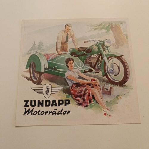 Original prospekt zündapp - prospekt,