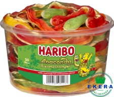 Haribo Anaconda Riesenschlangen 30 Stück / Dose