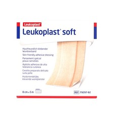 Leukoplast soft Pflaster 8 cm x 5 m Rolle