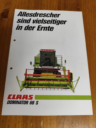 Claas dominator s - dominator,