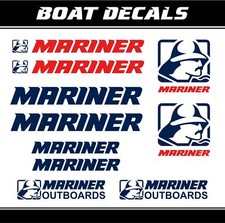 Mariner außenborder aufkleber