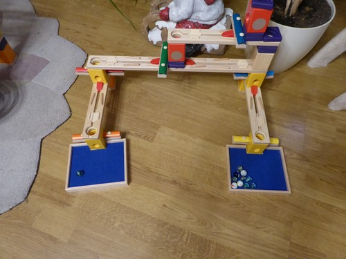 Holzkugelbahn hape quadrilla - holzkugelbahn,