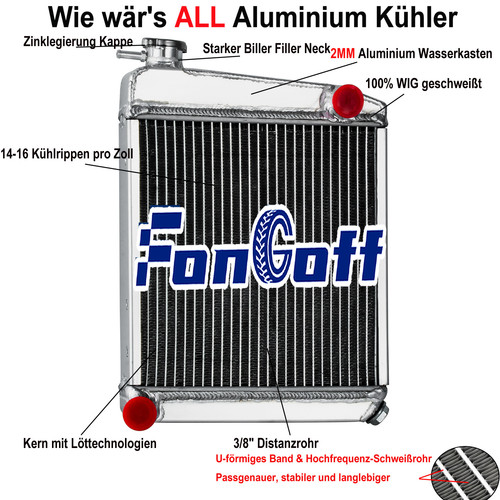 Reihig kühler für austin - kühler,