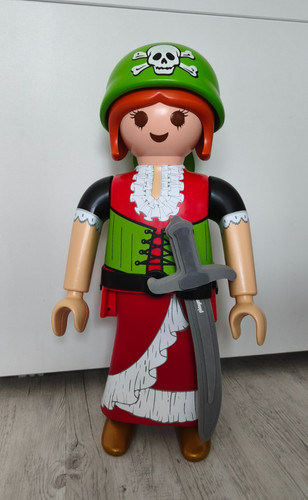 Großfigur pirat piratin - /, xxl