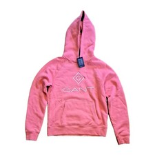 GANT rosa Lock Up Hoodie Sweatshirt Kapuzenpullover, Gr. 146/152, NEU m. Etikett