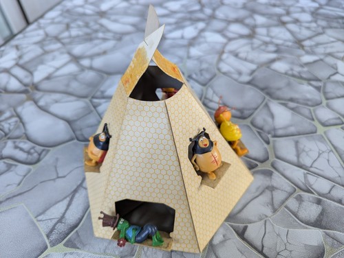 Biene maja diorama - biene,