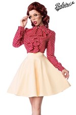 Tellerrock creme weit