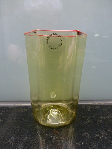 Venini wasserglas hexagonal - hexagonal, by