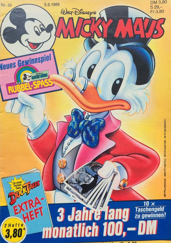 Micky maus heft 1989 - heft, 33