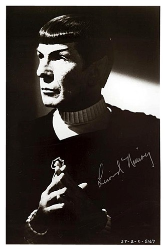 Leonard nimoy autogramm - leonard, ++autogramm++