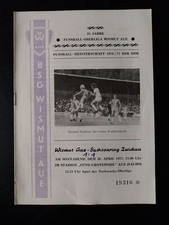Fußballprogramme Wismut Aue-Sachsenring Zwickau 30.4.1977