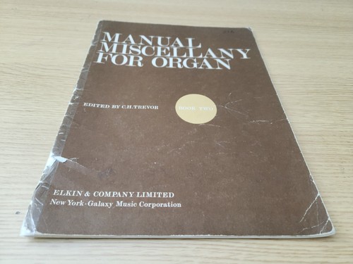Handbuch versch für orgel - orgel,