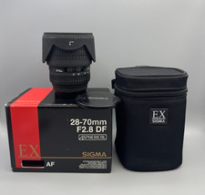 Nikon Sigma EX 2,8 28-70 ASL DF Objektiv + Sehr Gut OVP (261226)