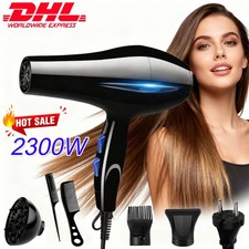 2300W Ionen Föhn Haartrockner mit 3 Diffusor Haarfön Profi Fön Ionen Hair Dryer