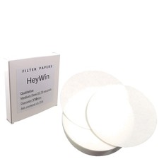 Filterpapier, Weiß, Rund